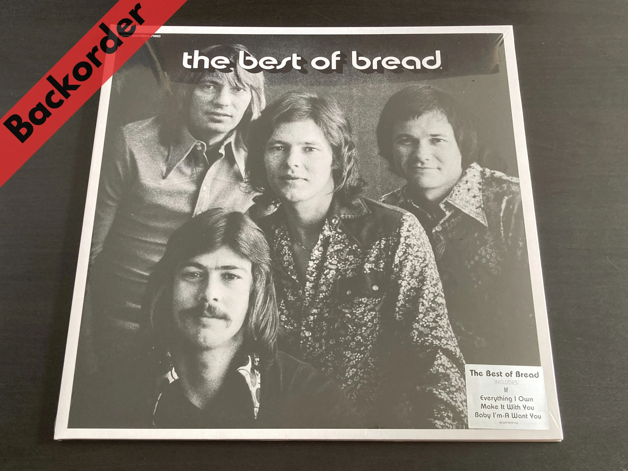 Bread - The Best of Bread LP 33⅓rpm [Backorder LP]