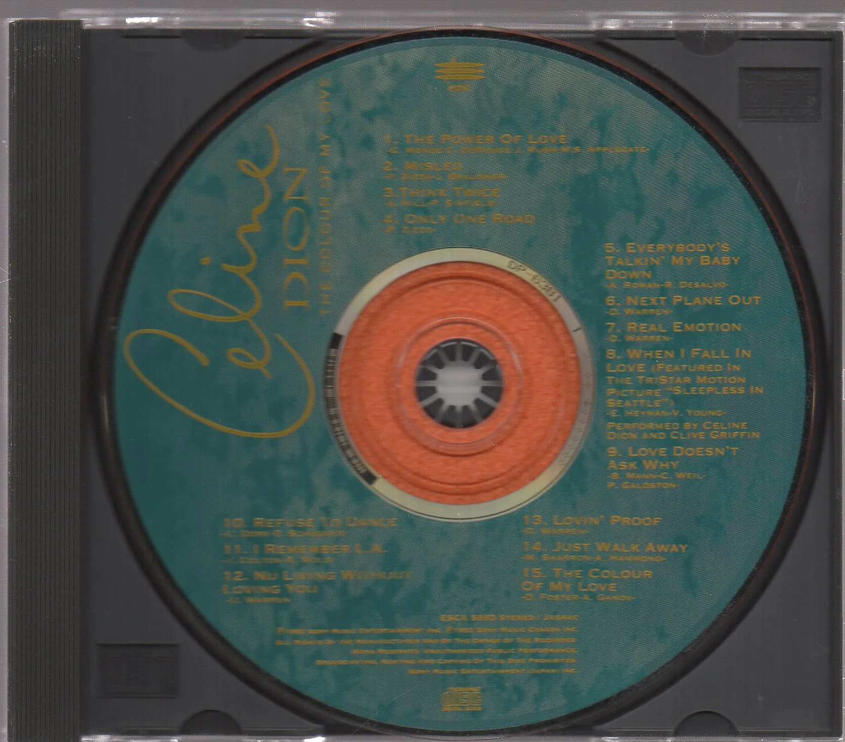 [Pre-owned] Céline Dion - The Colour Of My Love (Out Of Print) (Graded:NM/EX) - Image 3