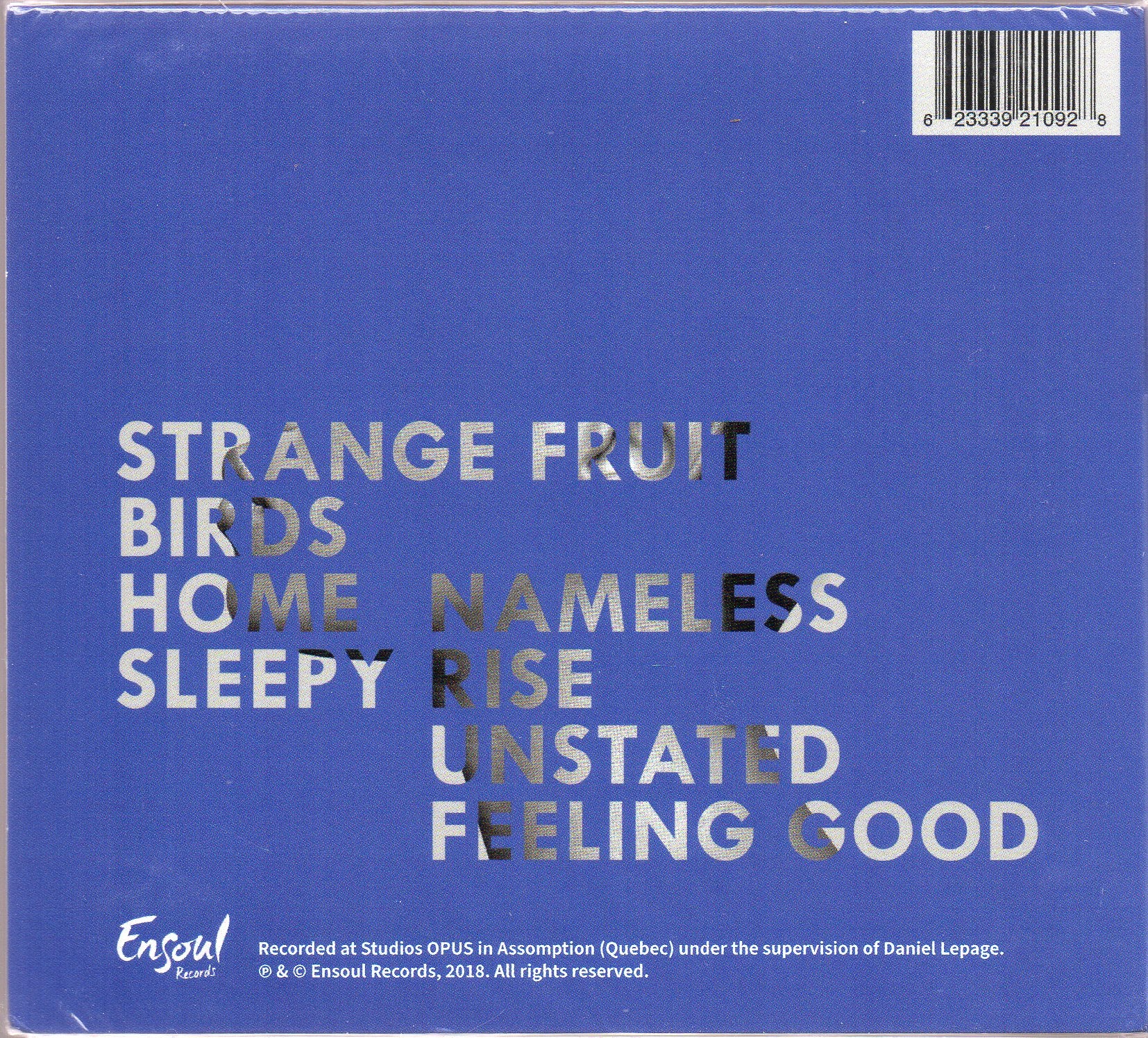 Dominique Fils-Aimé - Nameless CD - Image 2