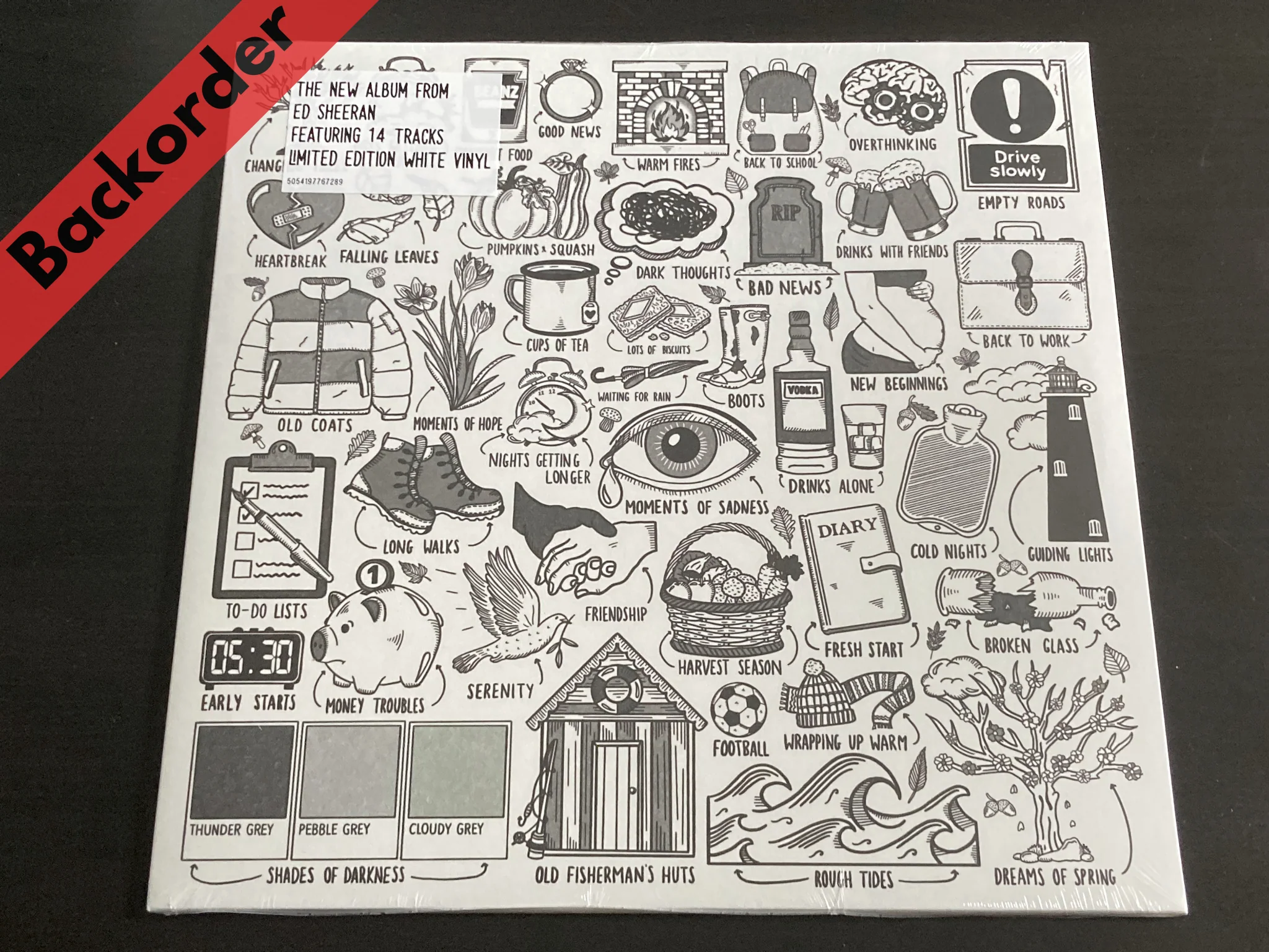 Ed Sheeran - Autumn Variations LP 33⅓rpm [Backorder LP]