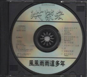 [Pre-owned] Hong Rong Hong / 洪榮宏 - 風風雨雨這多年 (Out Of Print) (Graded:NM/EX) - Image 3