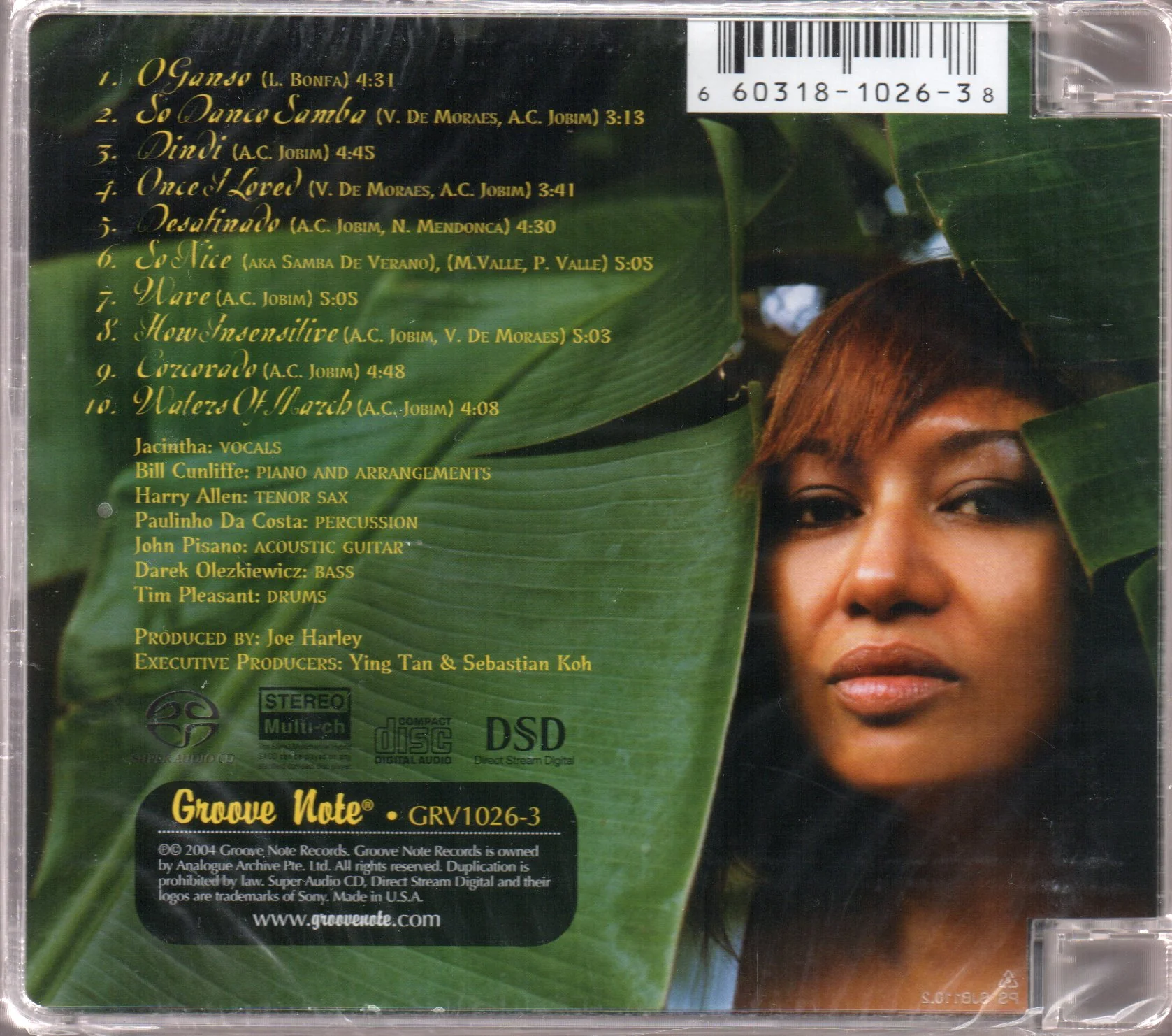 Jacintha - The Girl From Bossa Nova SACD - Image 2