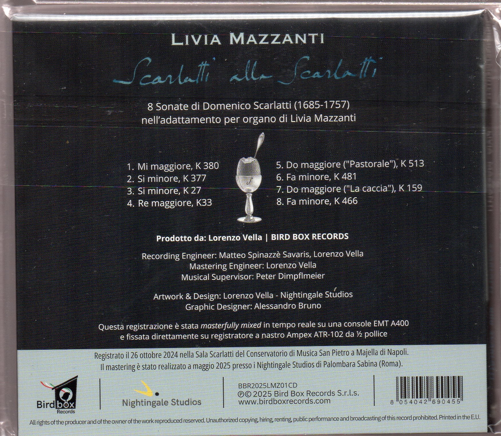 Livia Mazzanti - Scarlatti alla Scarlatti CD - Image 2