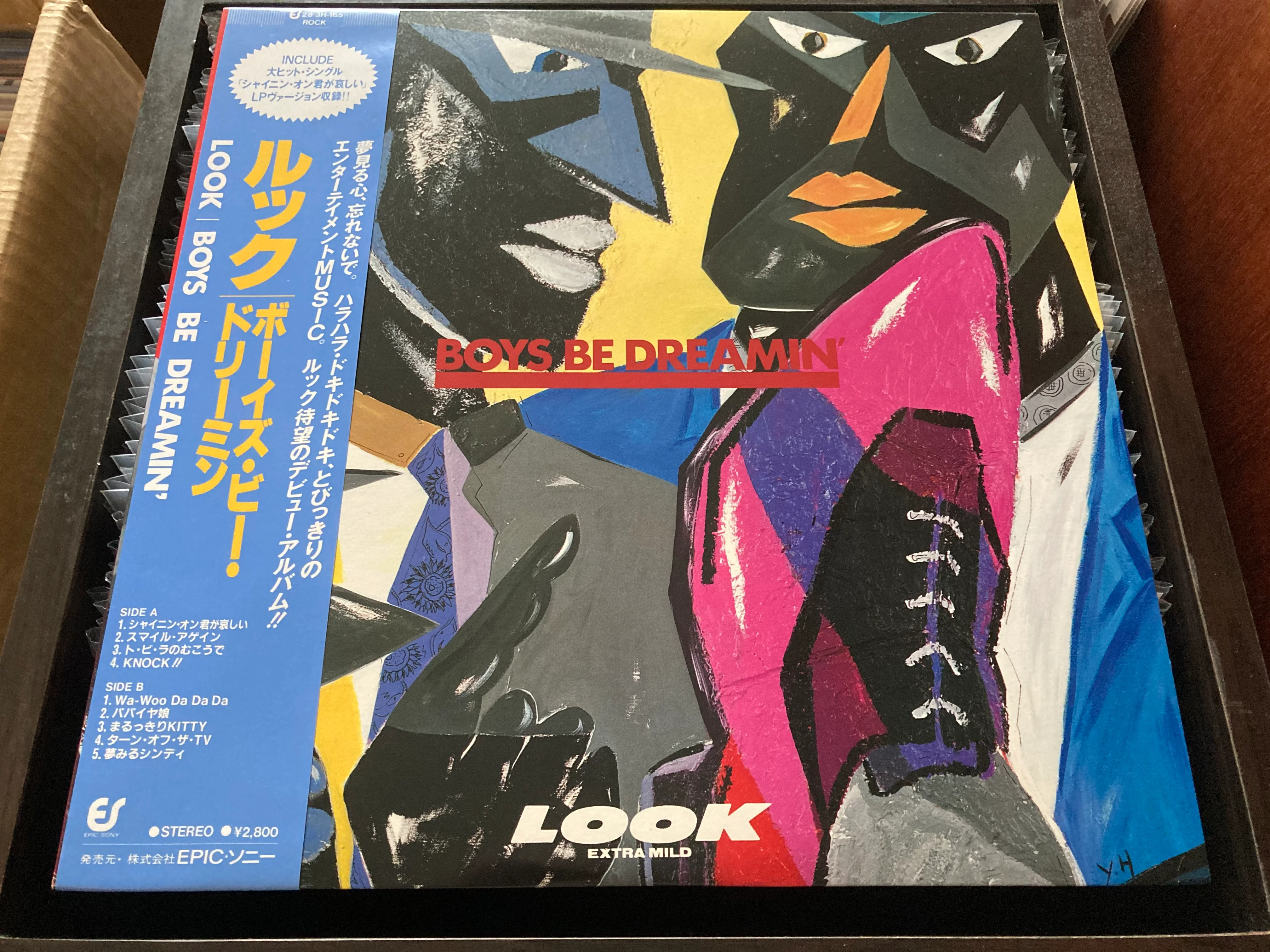 [Pre-owned] Look - Boys Be Dreamin' CW/OBI LP 33⅓rpm (Out Of Print) (Graded: NM/NM)
