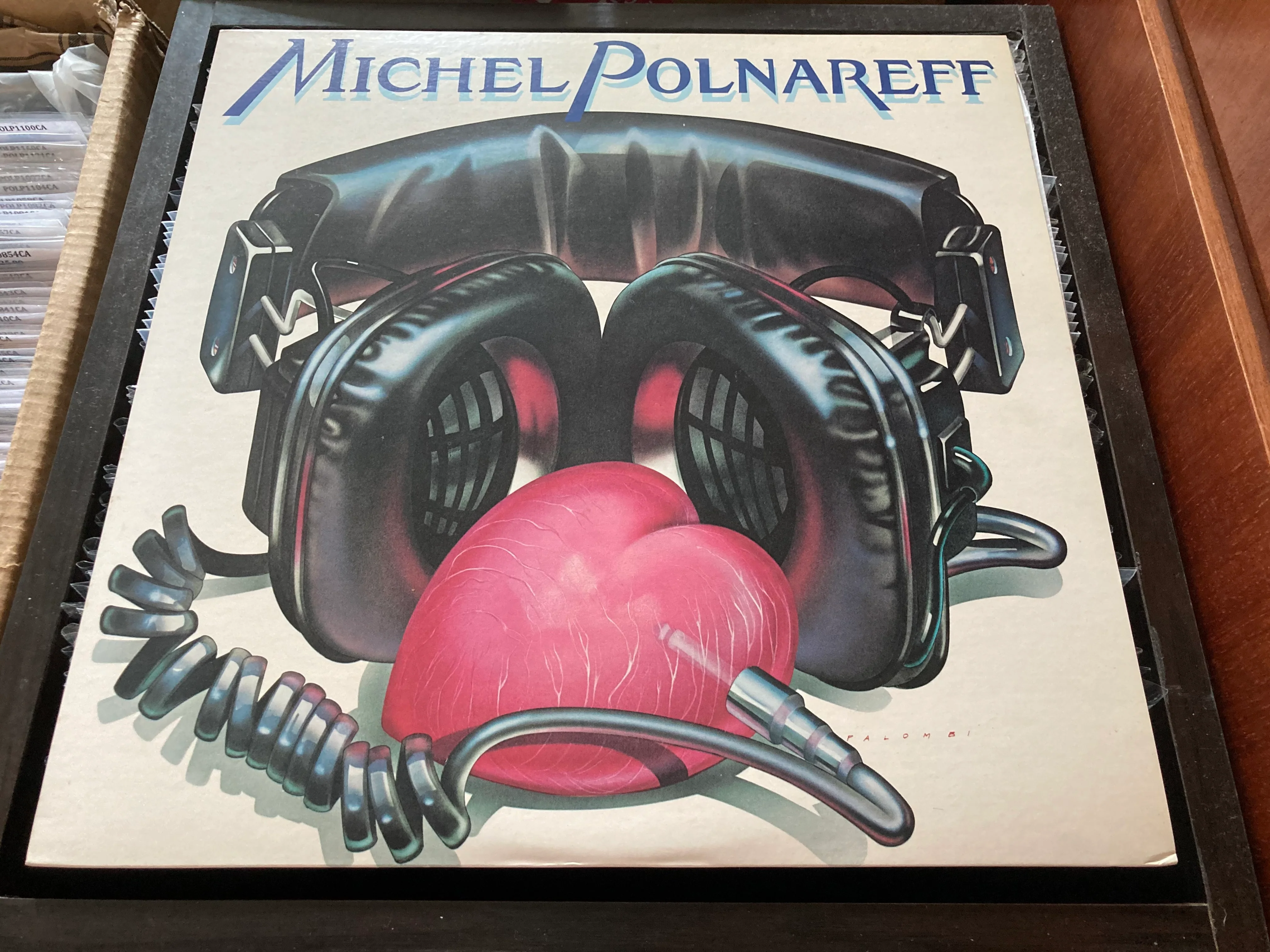 [Pre-owned] Michel Polnareff - Self Titled LP 33⅓rpm CW/Poster (Out Of Print) (Graded:NM/NM)