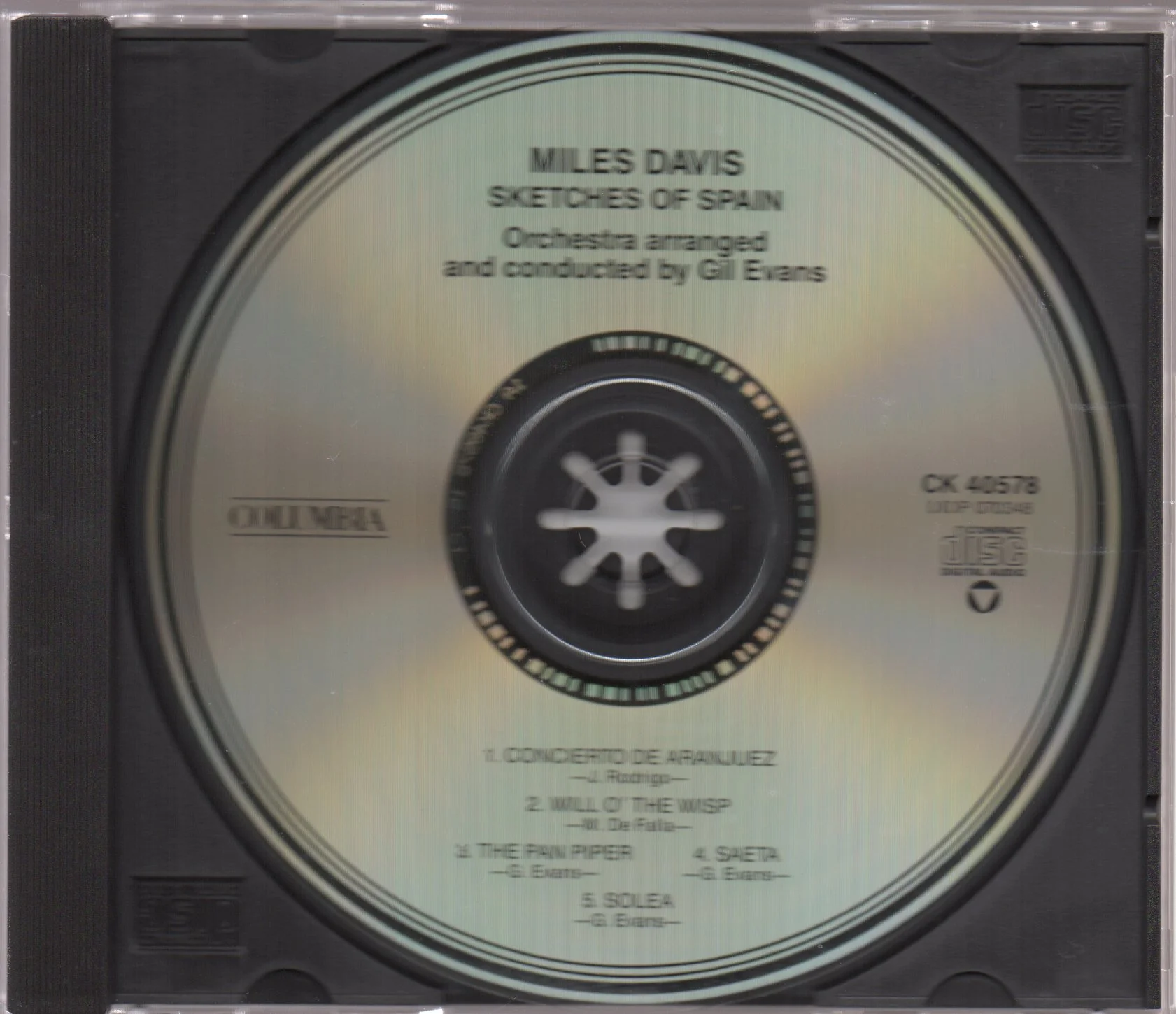 [Pre-owned] Miles Davis - Sketches Of Spain (Out Of Print) (Graded:NM/NM) - Image 3