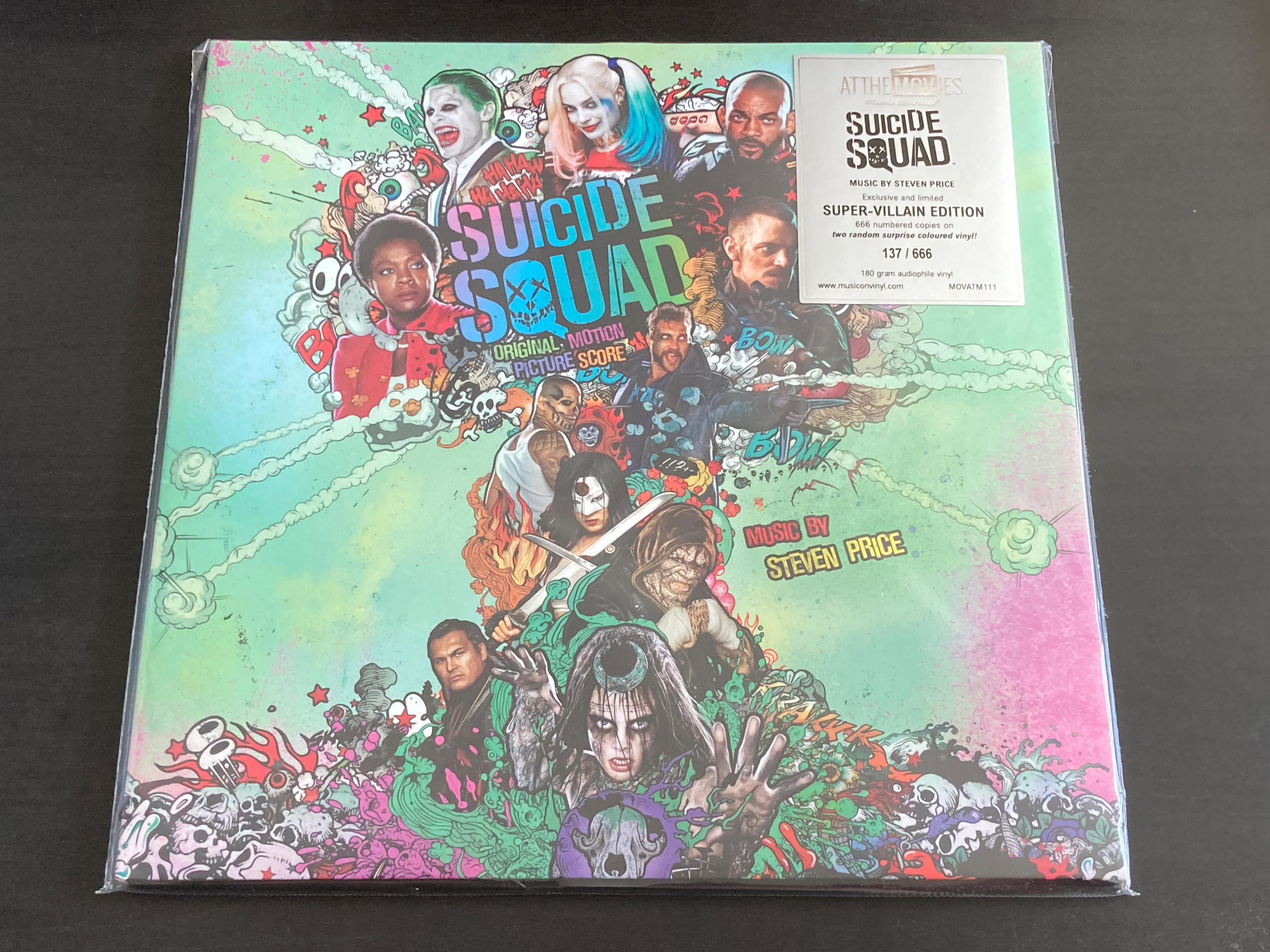OST - Suicide Squad (Original Motion Picture Score) 2LP 33⅓rpm