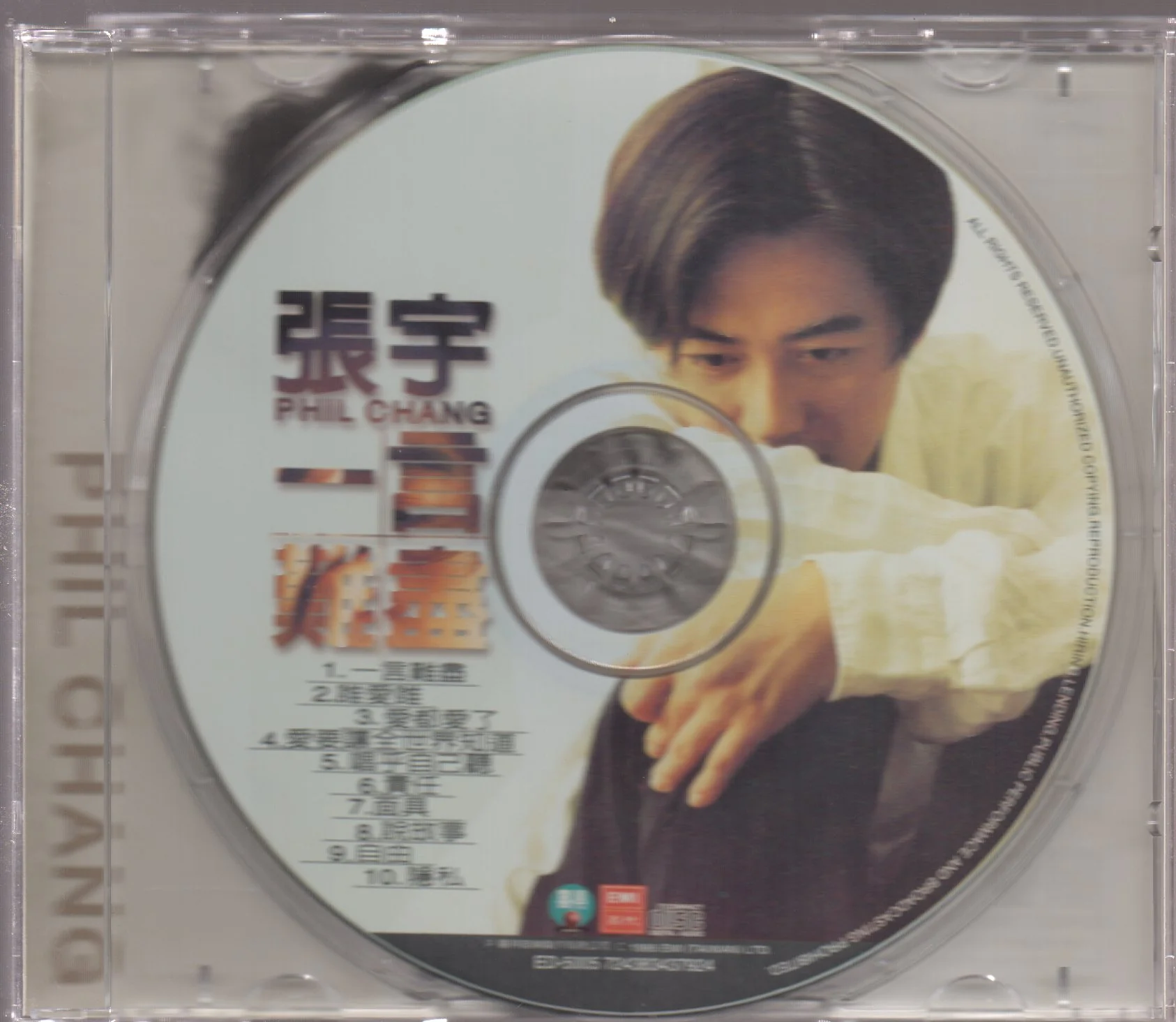 [Pre-owned] Phil Chang / 張宇 - 一言難盡 (Out Of Print) - Image 3
