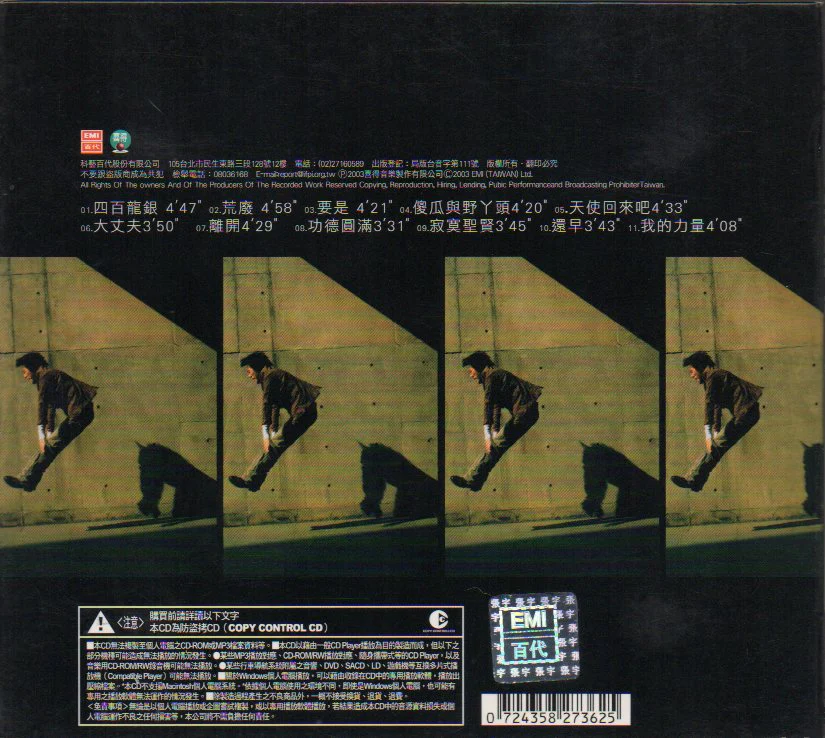 [Pre-owned] Phil Chang / 張宇 - 大丈夫 (Out Of Print) (Graded:EX/EX) - Image 2