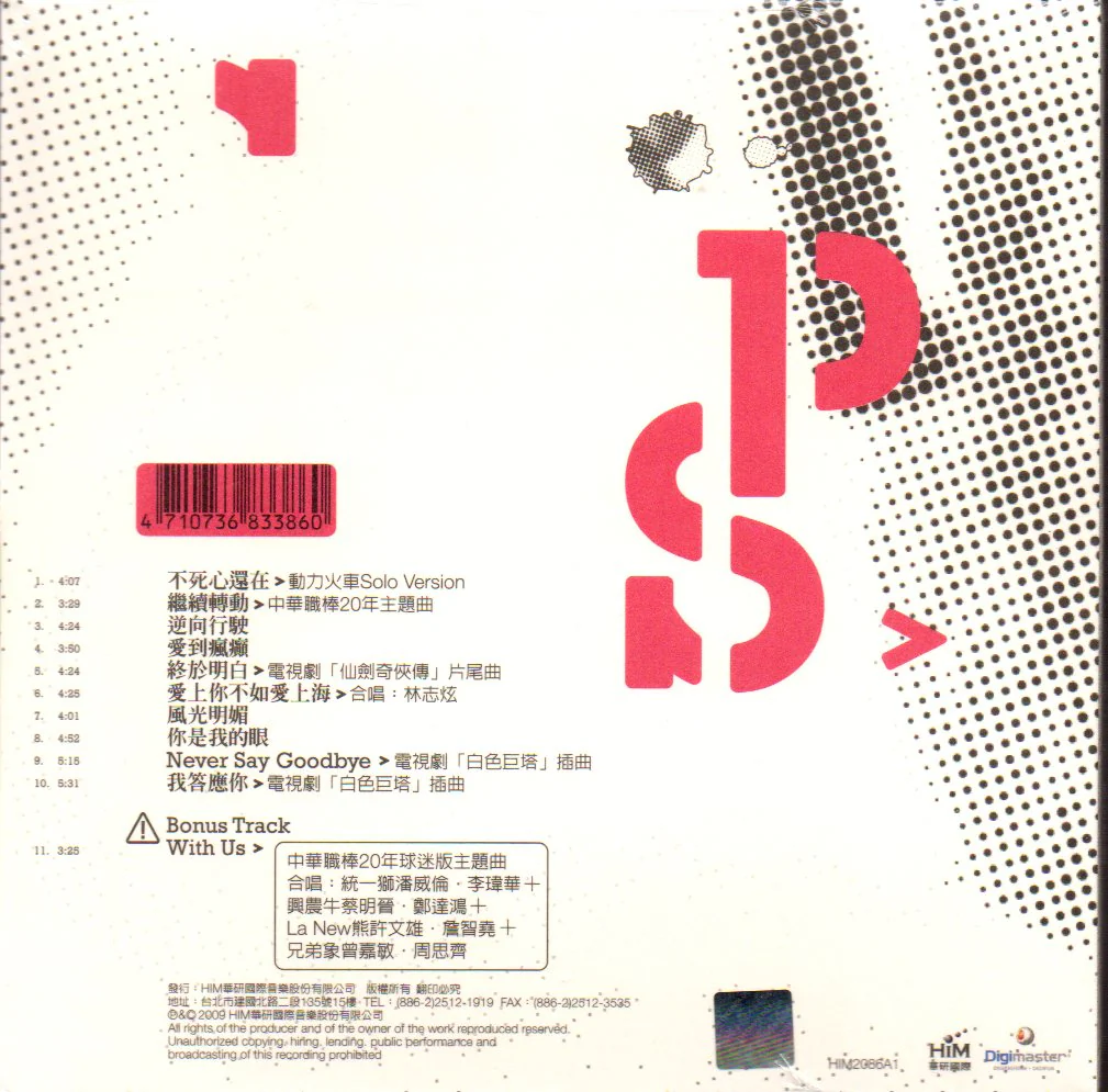 Power Station / 動力火車 - 繼續轉動 (Out Of Print) - Image 2