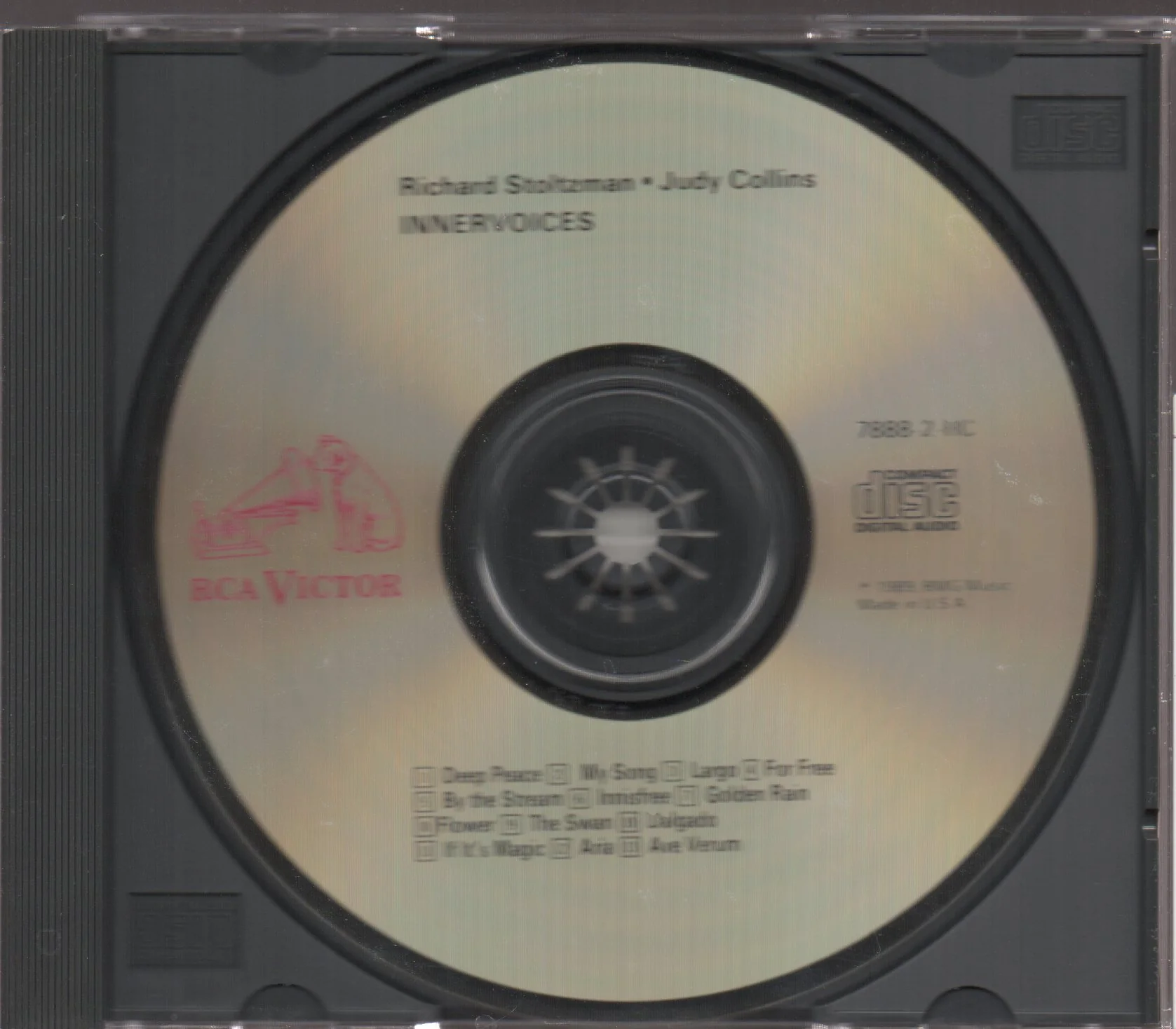 [Pre-owned] Richard Stoltzman & Judy Collins - Innervoices (Out Of Print) - Image 3