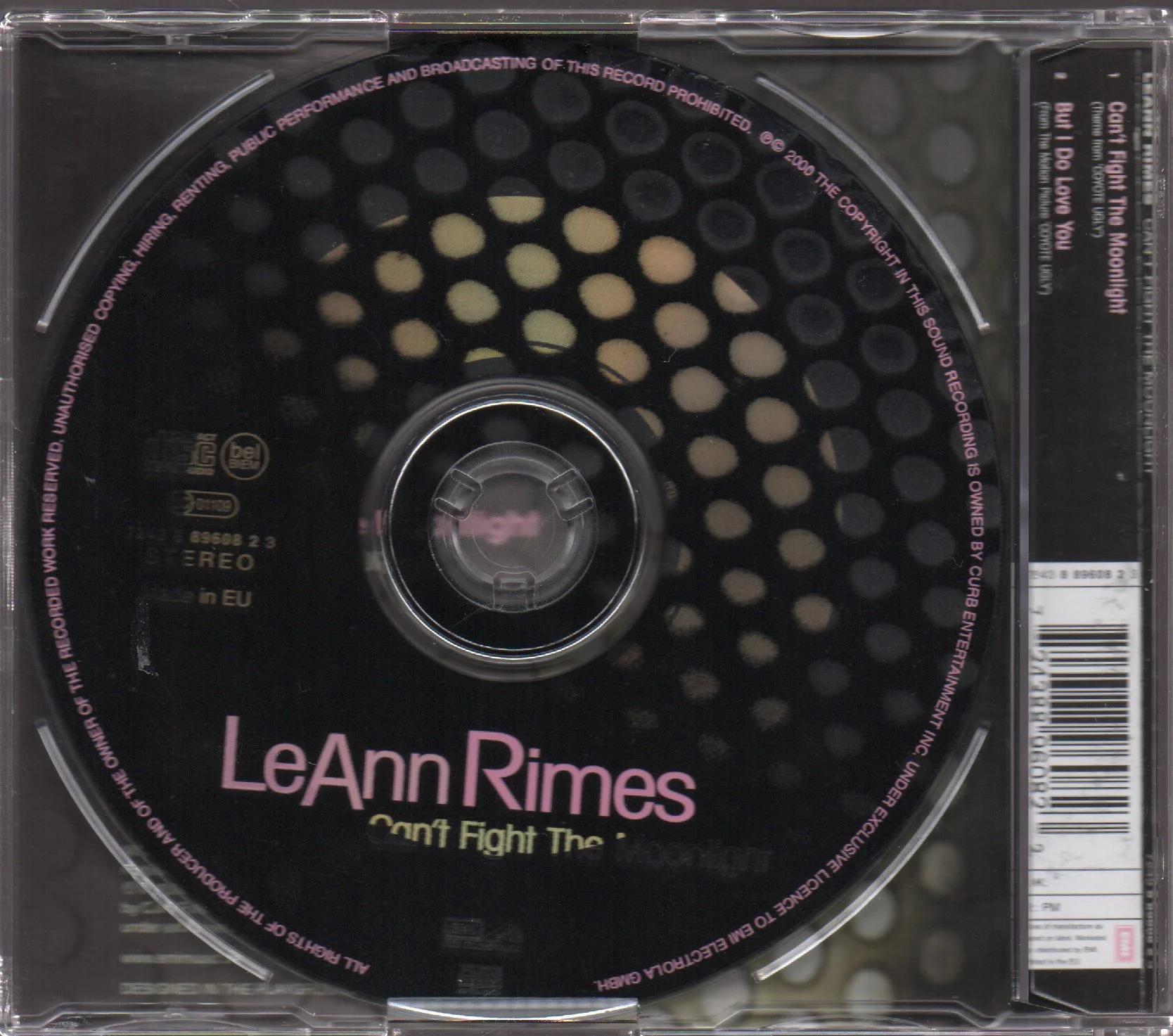 [Pre-owned] LeAnn Rimes - Can't Fight The Moonlight Single - Image 2