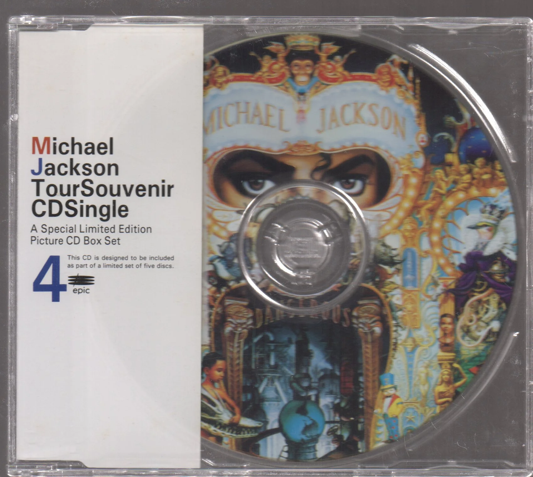 [Pre-owned] Michael Jackson - Tour Souvenir CD Single Boxset (Out Of Print) - Image 6