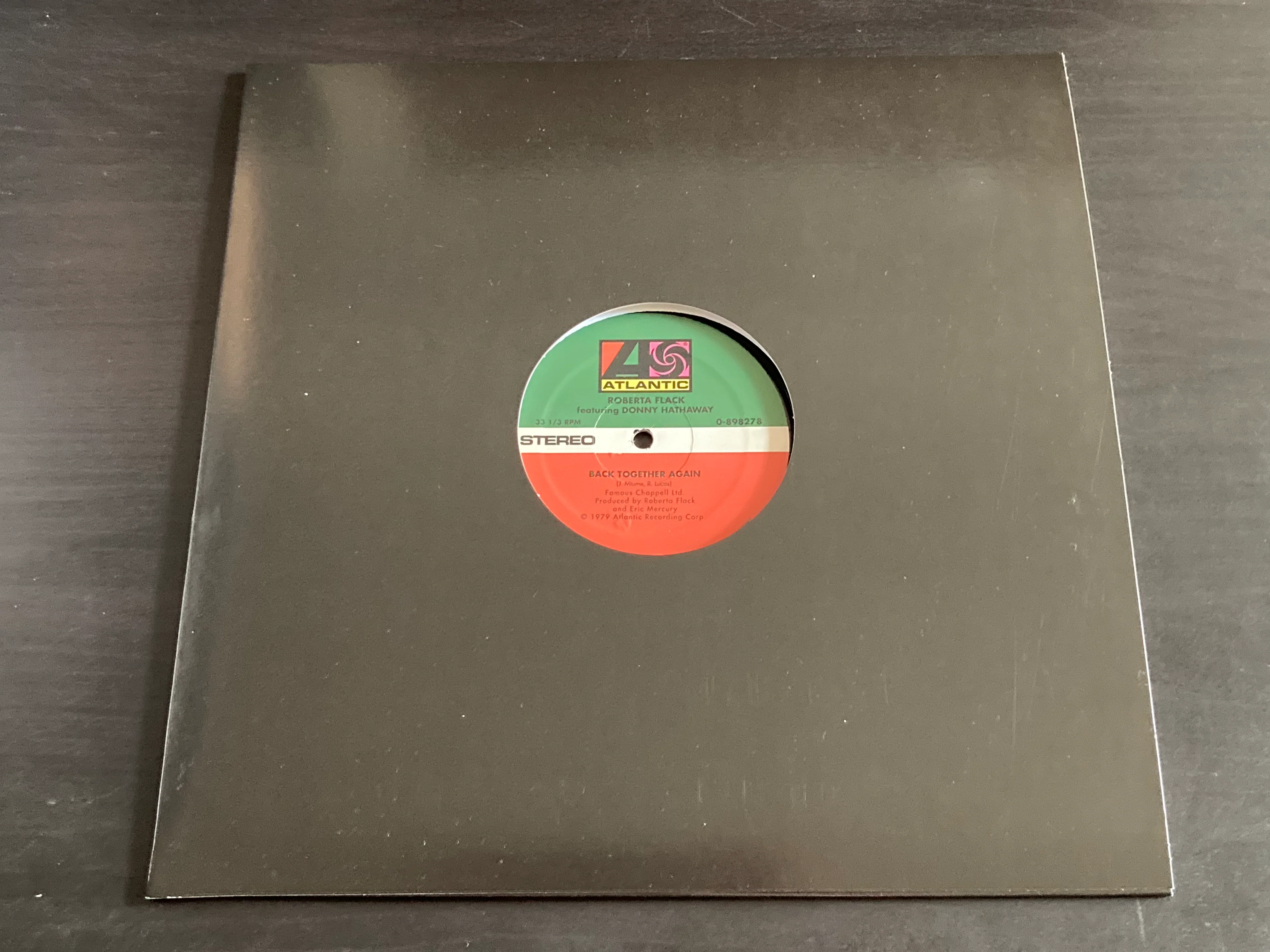 [Pre-owned] Roberta Flack - Back Together Again / Killing Me Softly 12inch Single 33⅓rpm