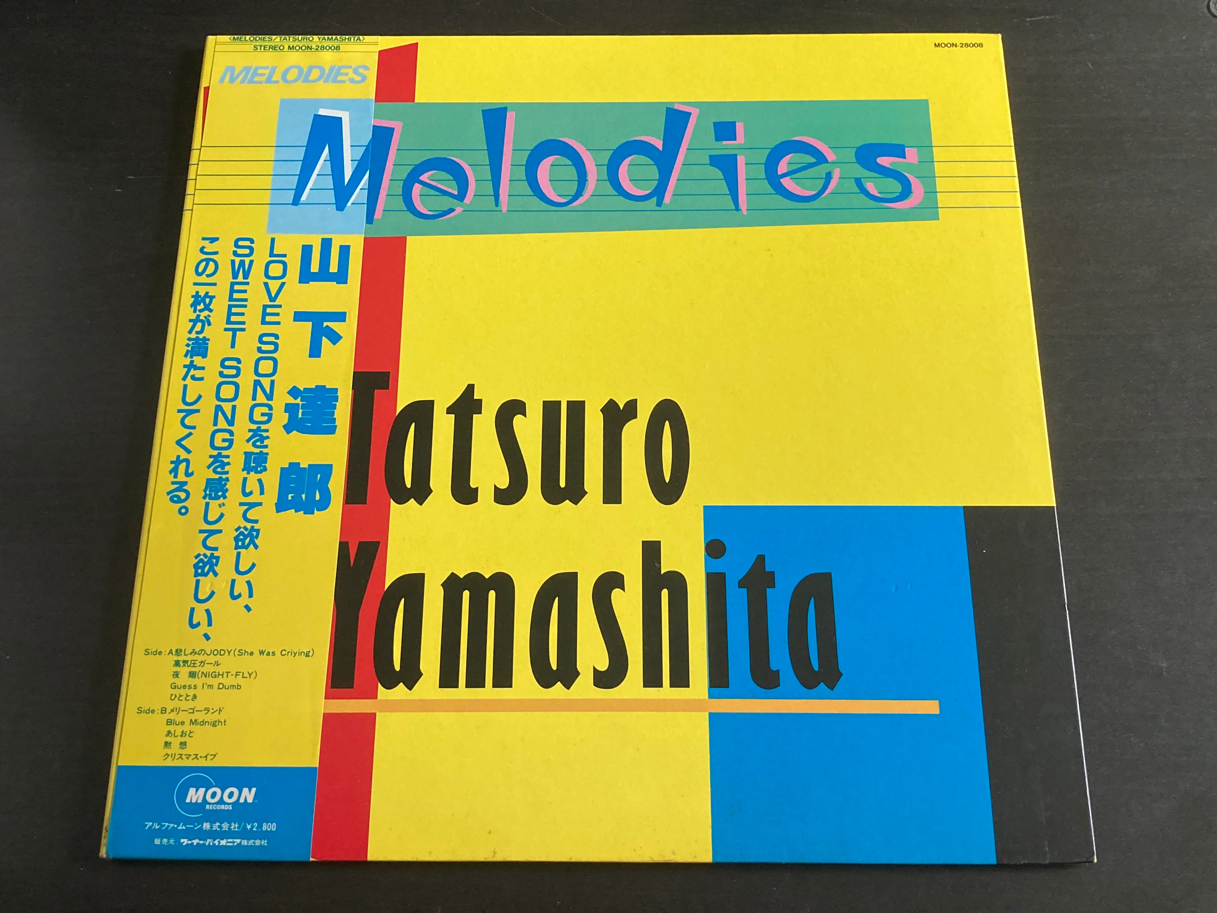 [Pre-owned] Tatsuro Yamashita / 山下達郎 - Melodies LP 33⅓rpm (Out Of Print)