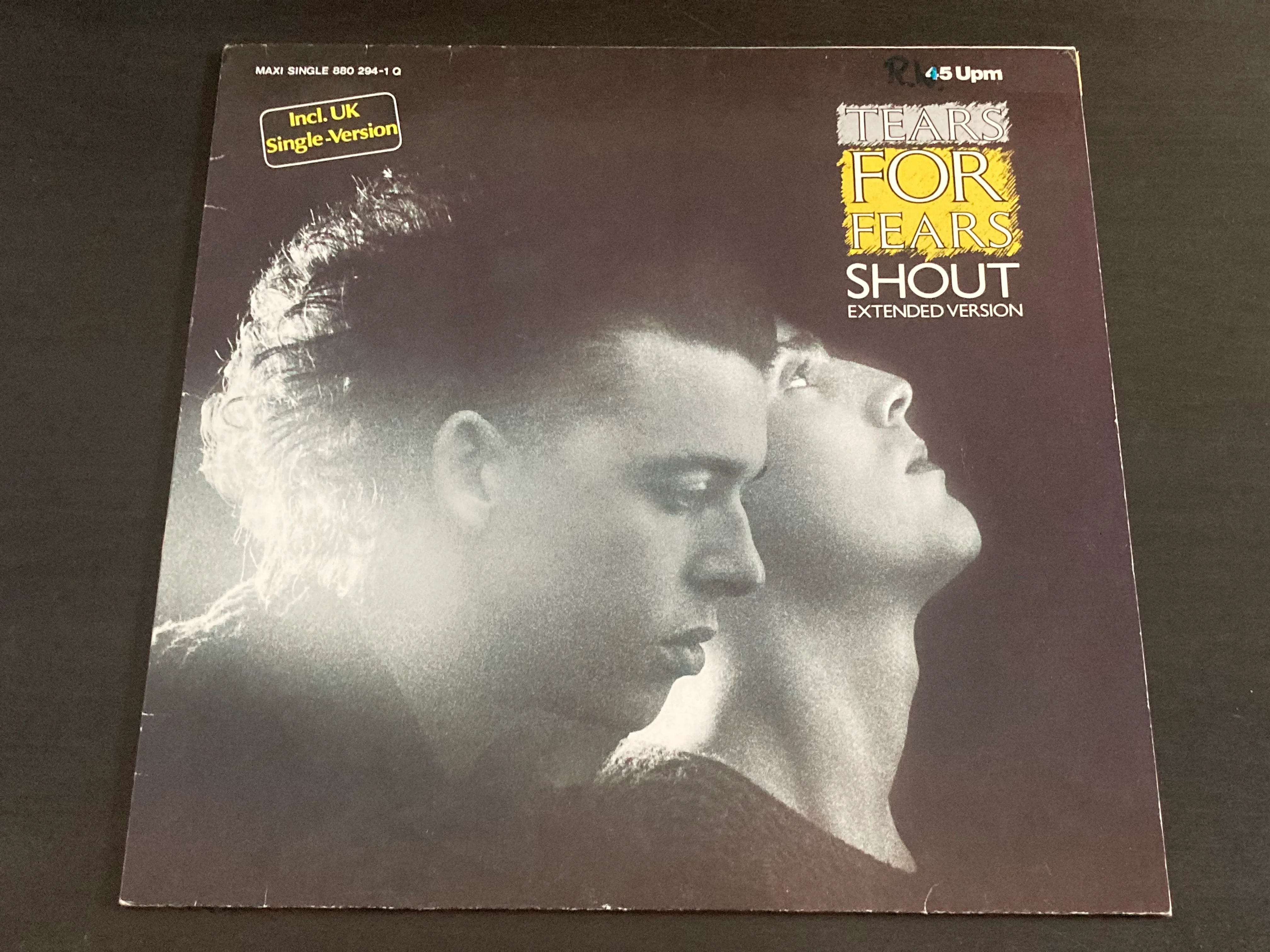[Pre-owned] Tears For Fears - Shout (Extended Version) 12" Maxi-Single 45rpm