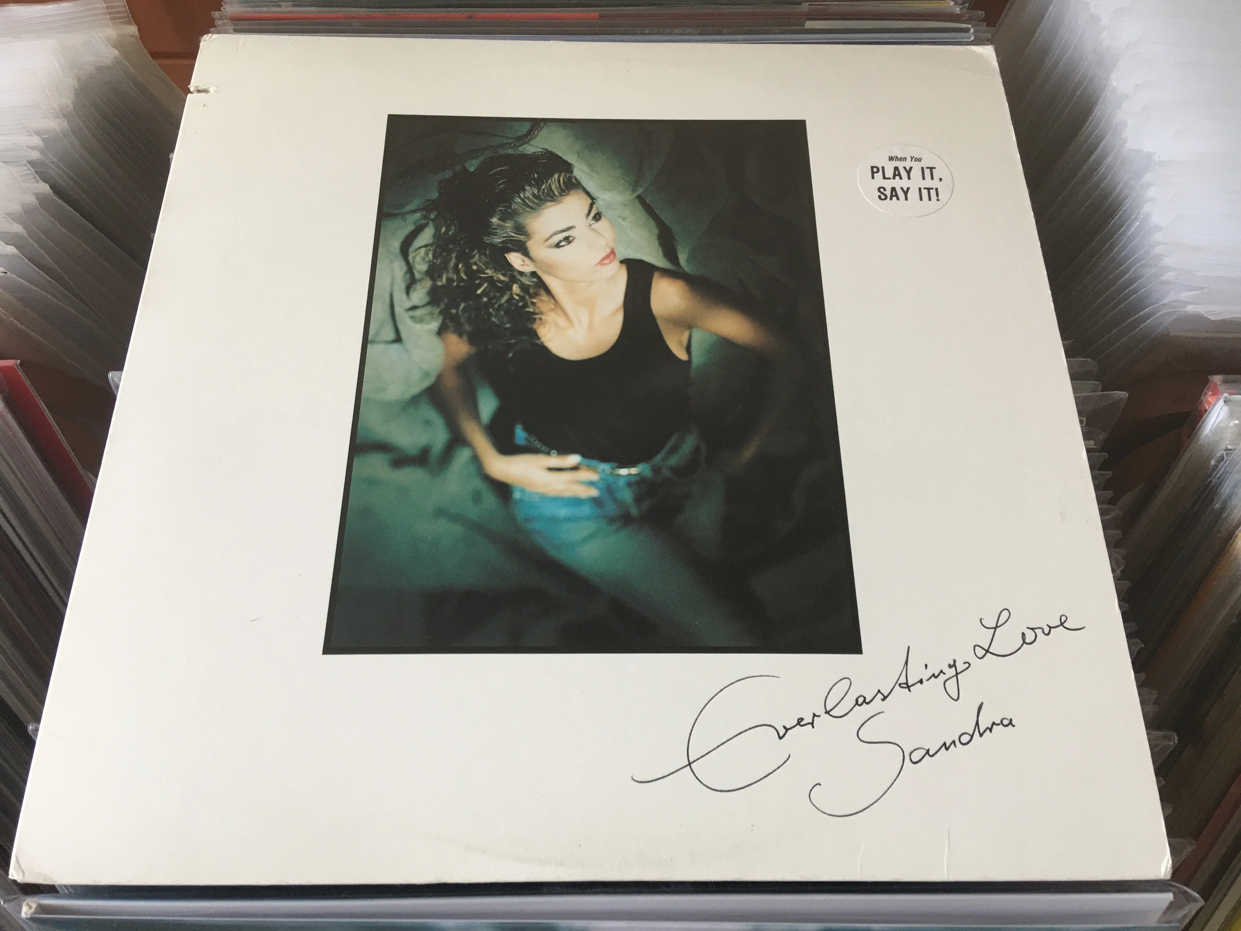 [Pre-owned] Sandra - Everlasting Love12" Promo Maxi-Single 33⅓rpm (Out Of Print) (Graded:VG/EX)