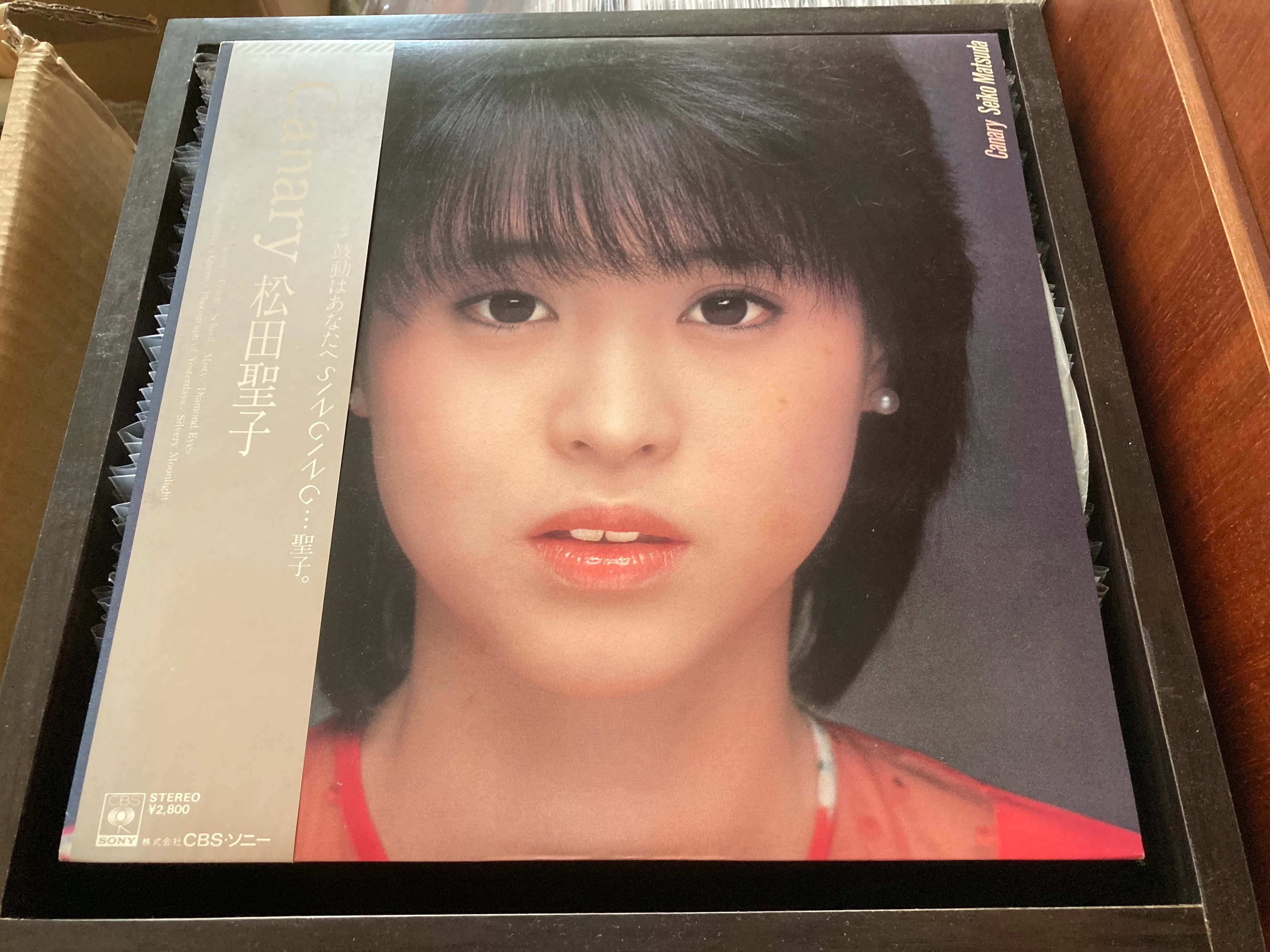[Pre-owned] Seiko Matsuda / 松田聖子 - Canary CW/OBI LP 33⅓rpm (Out Of Print) (Graded: NM/NM)