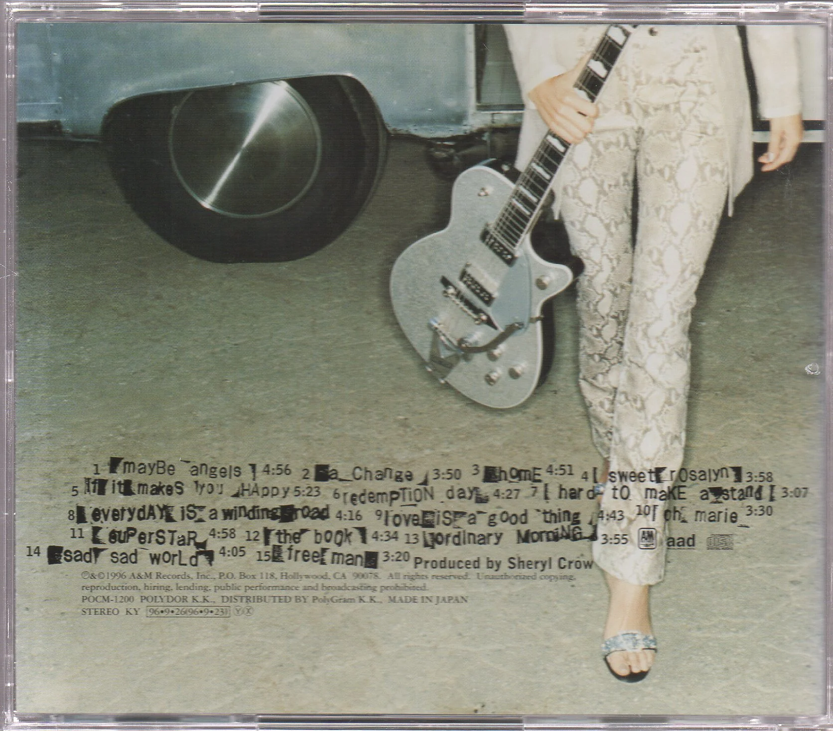 [Pre-owned] Sheryl Crow - Sheryl Crow (Out Of Print) (Graded:NM/EX) - Image 2