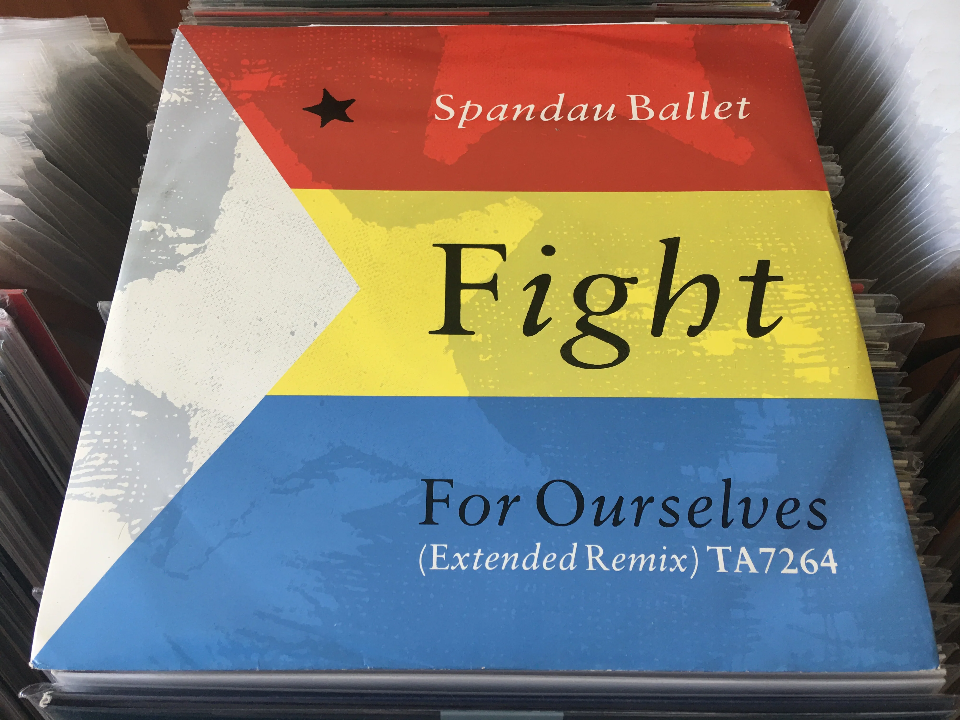 [Pre-owned] Spandau Ballet ‎– Fight For Ourselves 12" Single 45rpm (Out Of Print) (Graded:NM/NM)