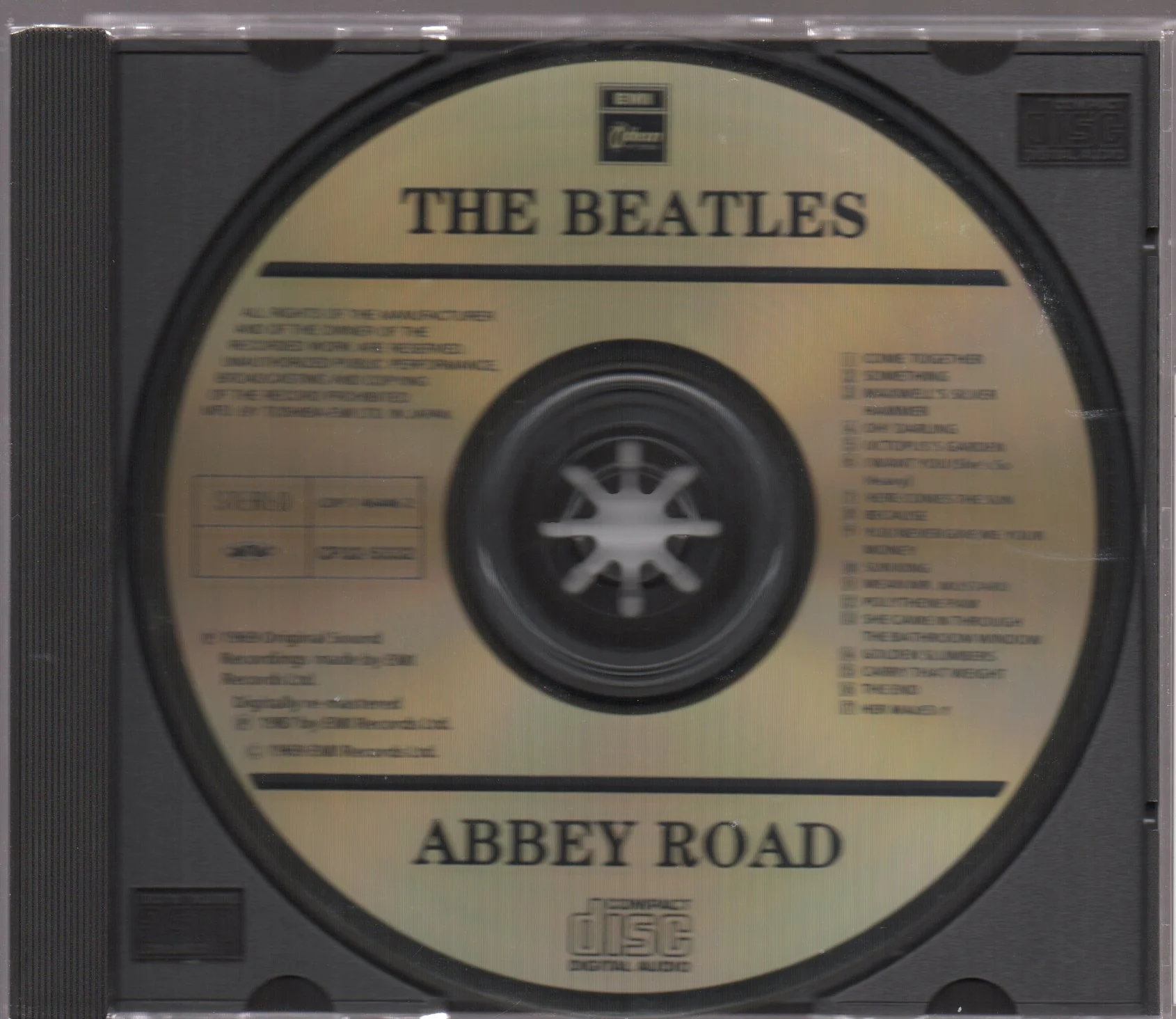 [Pre-owned] The Beatles - Abbey Road CW/OBI (Out Of Print) (Graded:EX/NM) - Image 3