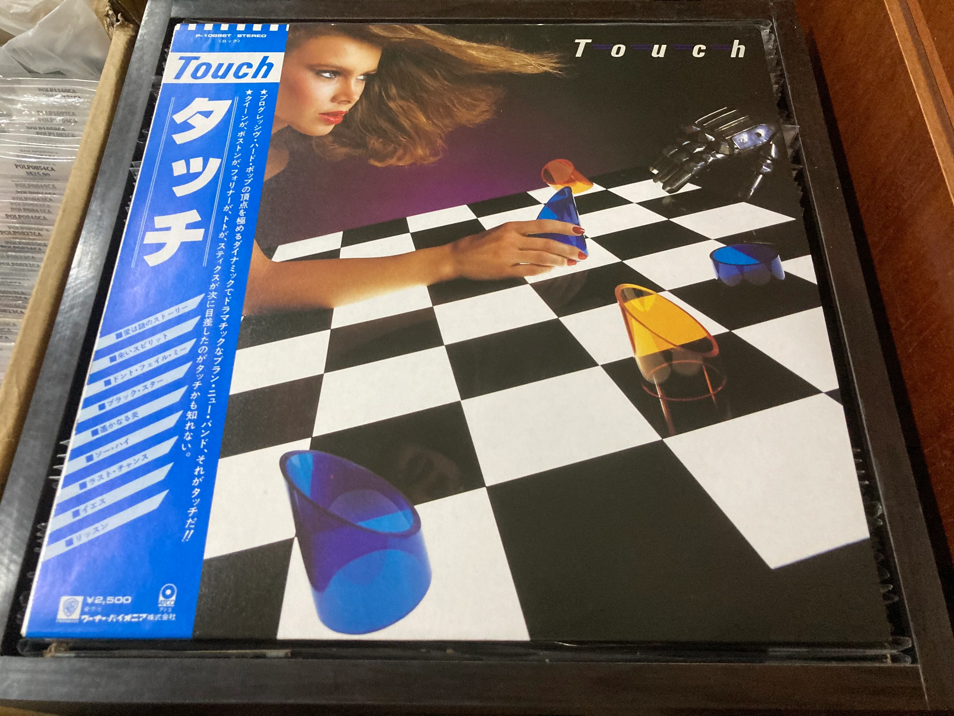 [Pre-owned] Touch - Self Titled LP 33⅓rpm CW/OBI (Out Of Print) (Graded:NM/NM)