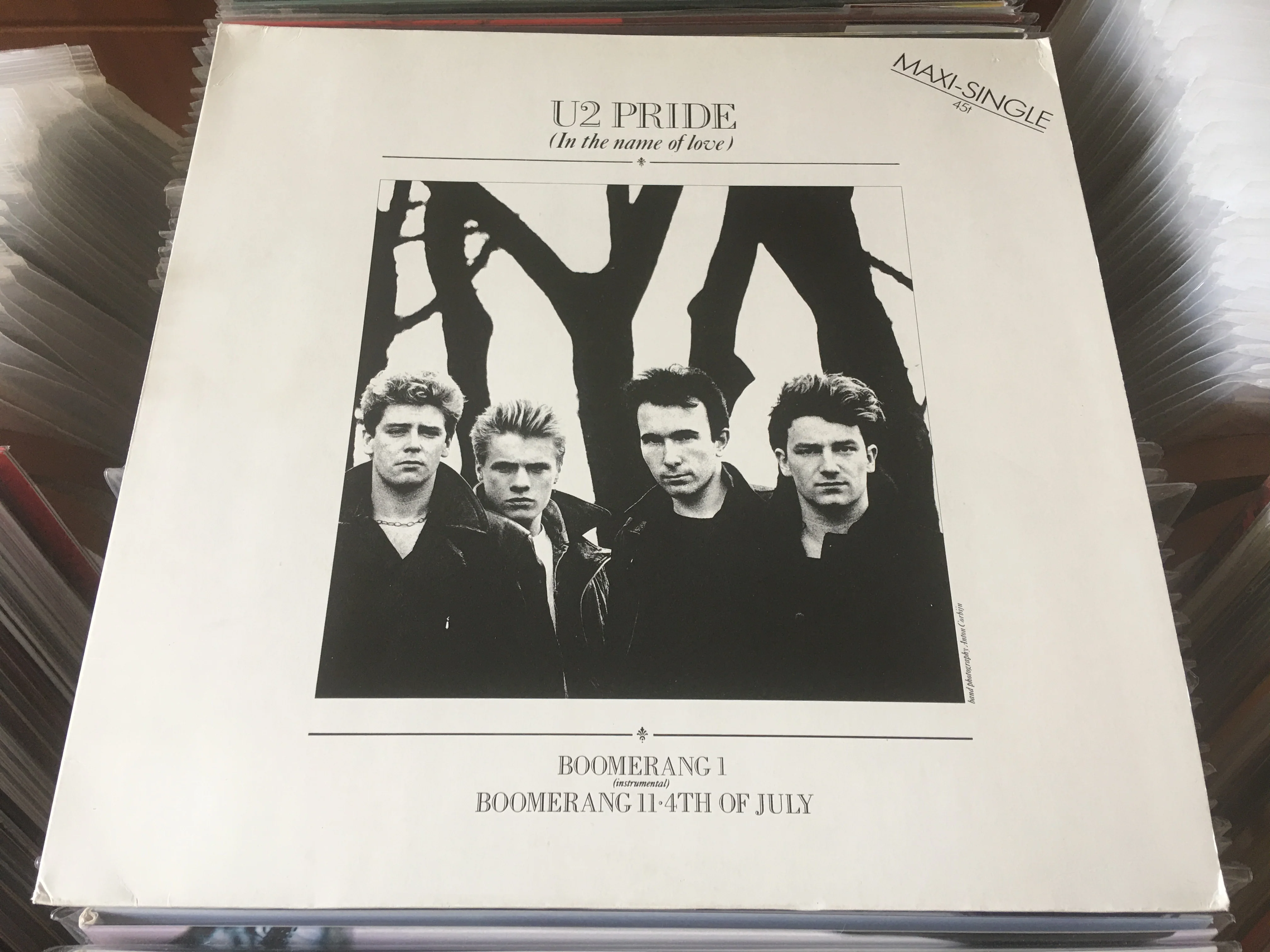 [Pre-owned] U2 ‎– Pride (In The Name Of Love) 12" Maxi-Single 45rpm (Out Of Print) (Graded:NM/EX)