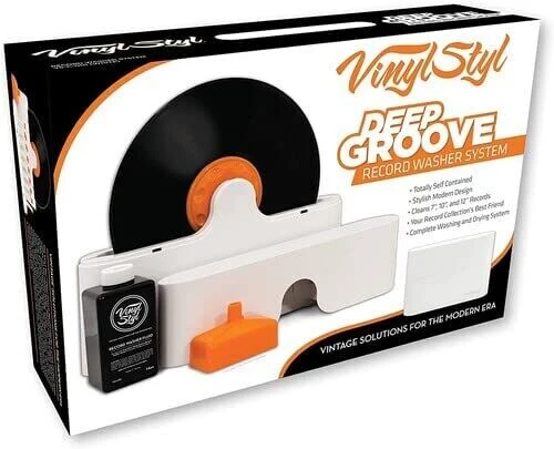Vinyl Styl® Deep Groove Record Washer System - For 7/10/12 Inch (White) - Image 10