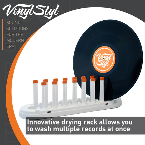 Vinyl Styl® Deep Groove Record Washer System - For 7/10/12 Inch (White) - Image 6