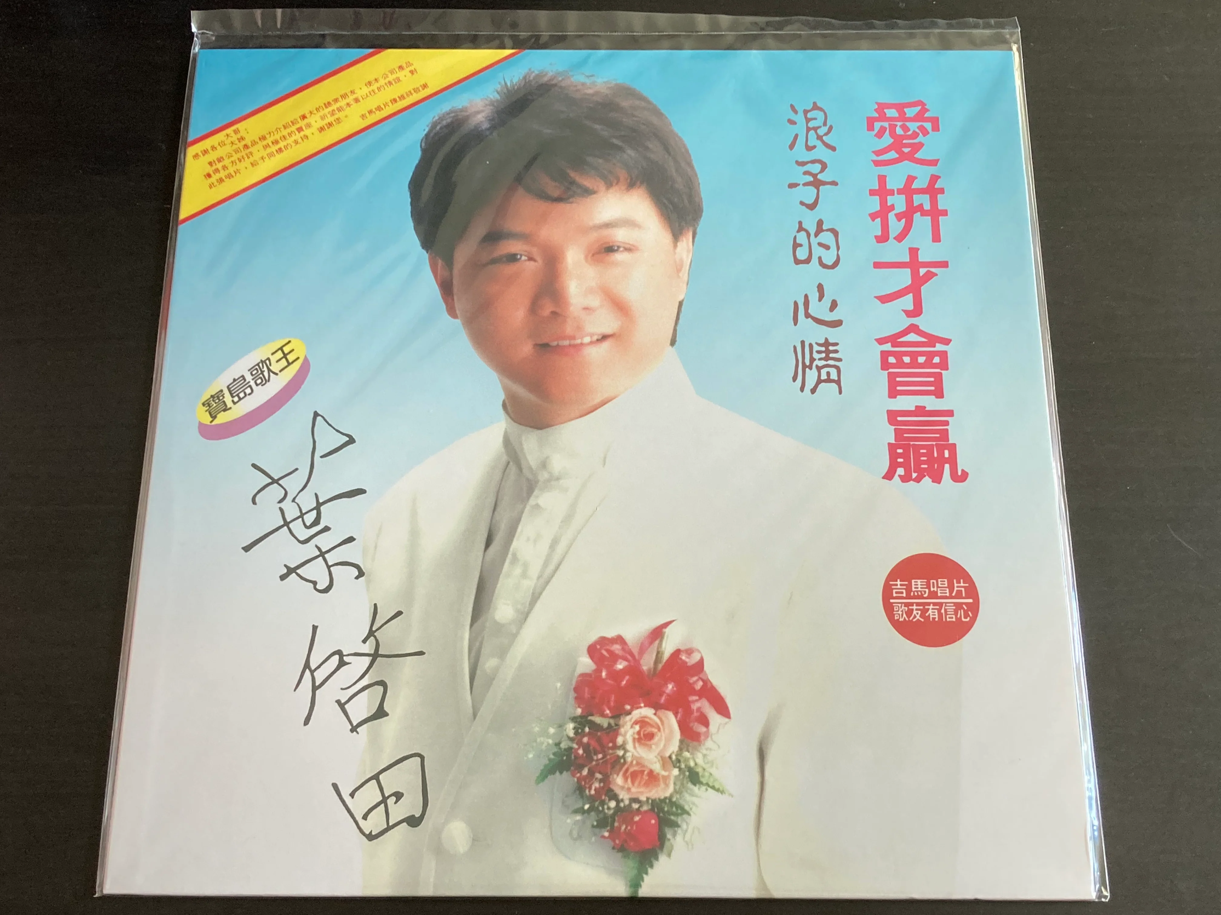 Ye Qi Tian / 葉啟田 - 愛拼才會贏 LP 33⅓rpm